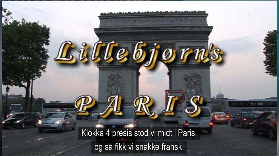 NRK TV Lillebjørns Paris